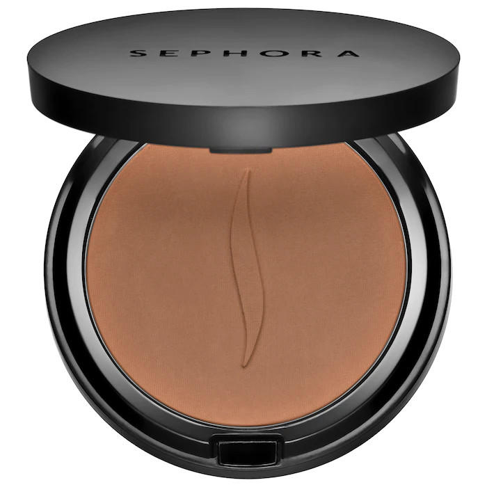 Sephora Matte Perfection Powder Foundation Neutral Amber 50