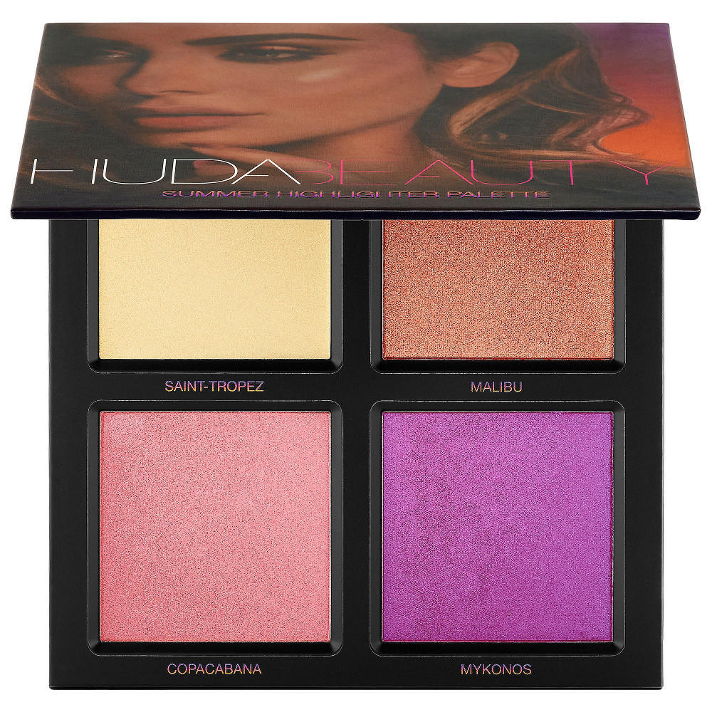 2nd Chance Huda Beauty 3D Highlighter Palette Summer Solstice