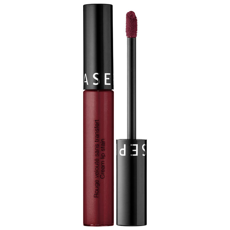 Sephora Cream Lip Stain Liquid Lipstick Black Cherry 27