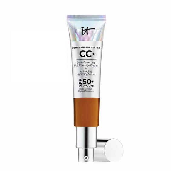 IT Cosmetics CC+ Color Correcting Full Coverage Cream Rich Honey