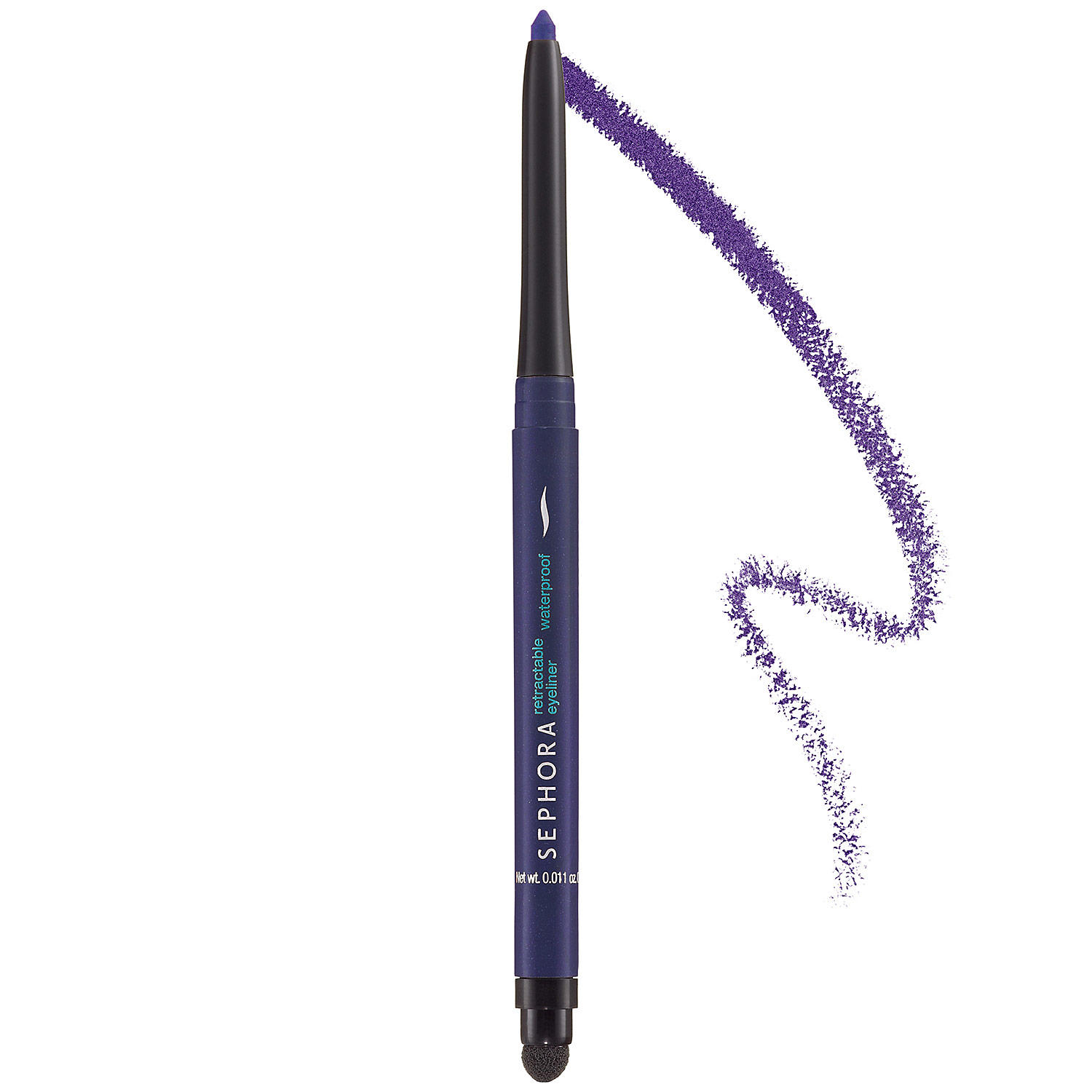 Sephora Retractable Waterproof Eyeliner Shimmer Electric Purple 20