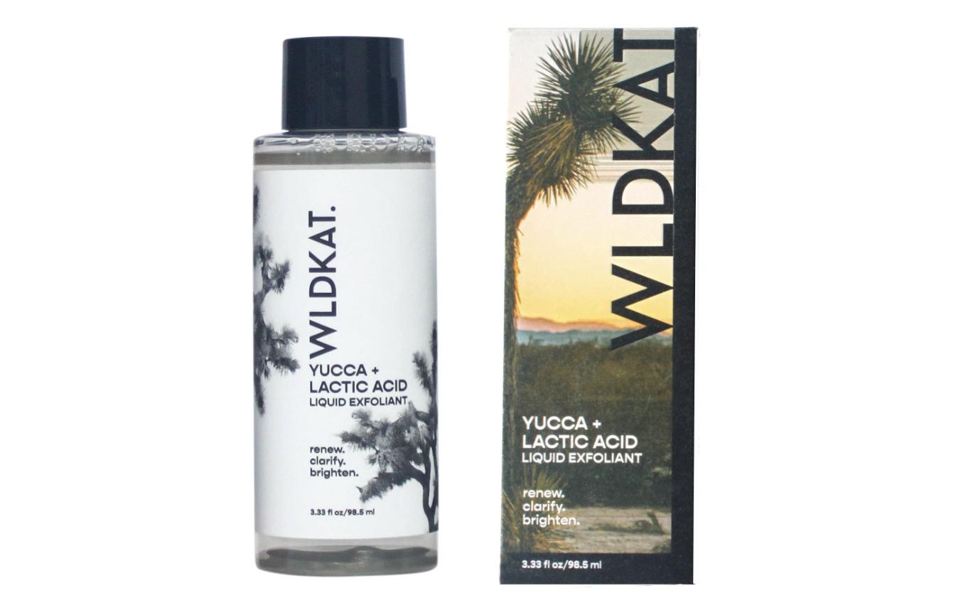 WLDKAT Yucca + Lactic Acid Liquid Exfoliant Mini