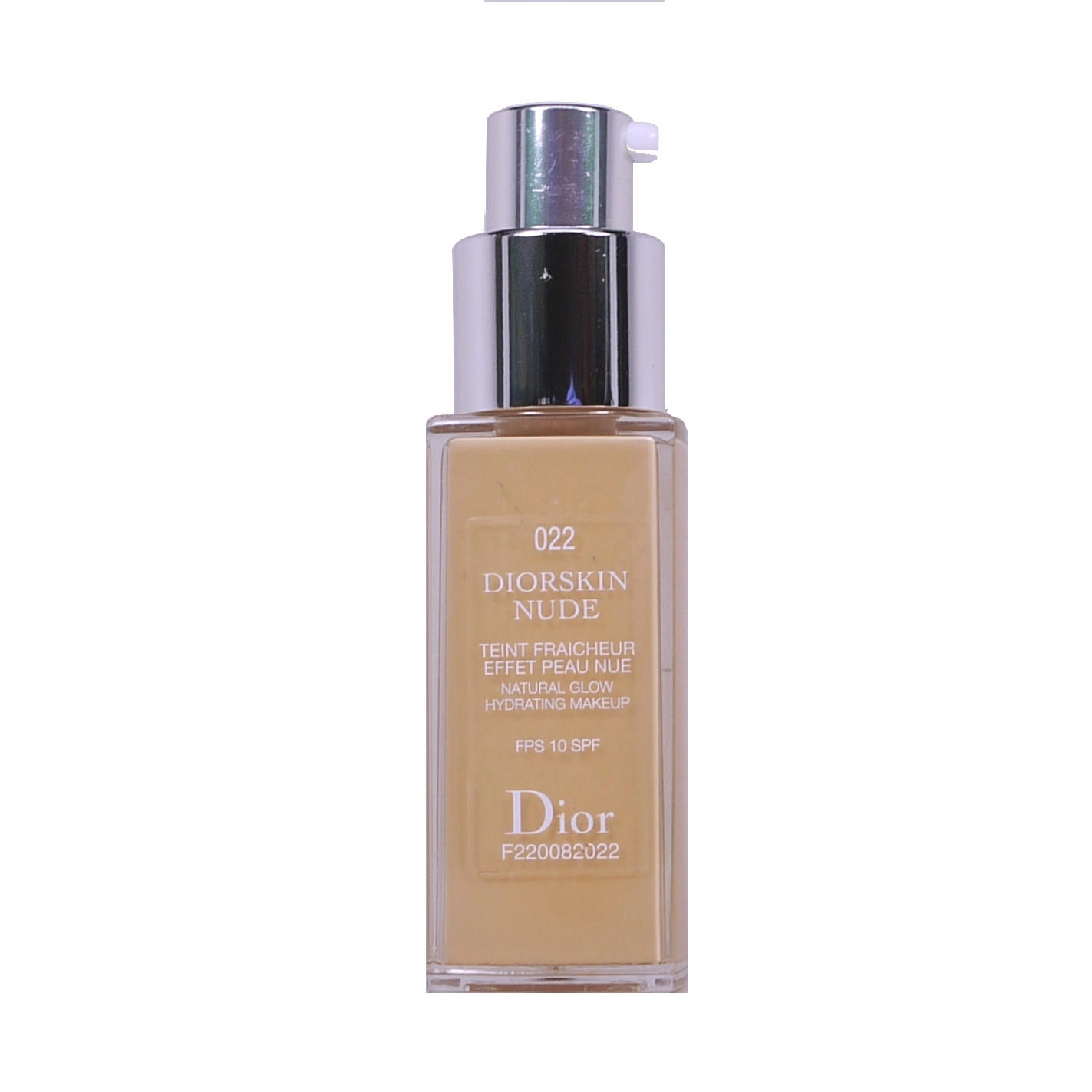 Dior Nude Natural Glow Foundation 20ml Cameo 022 S #0