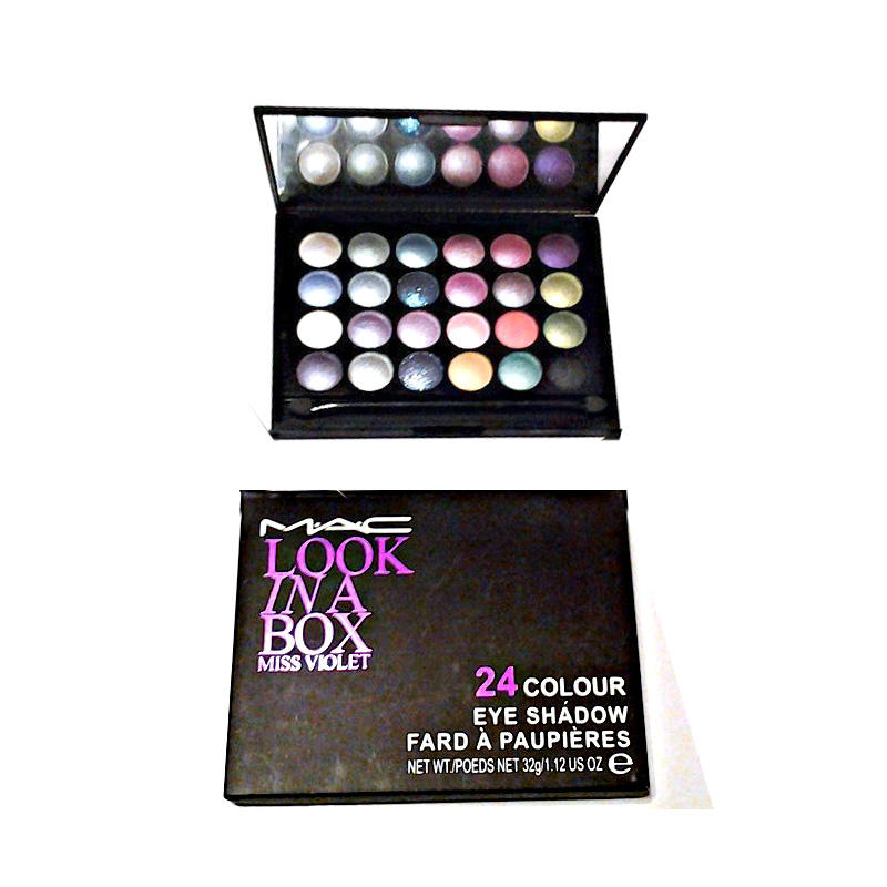 MAC Look In A Box 24 Colour Eyeshadow Palette Miss Violet