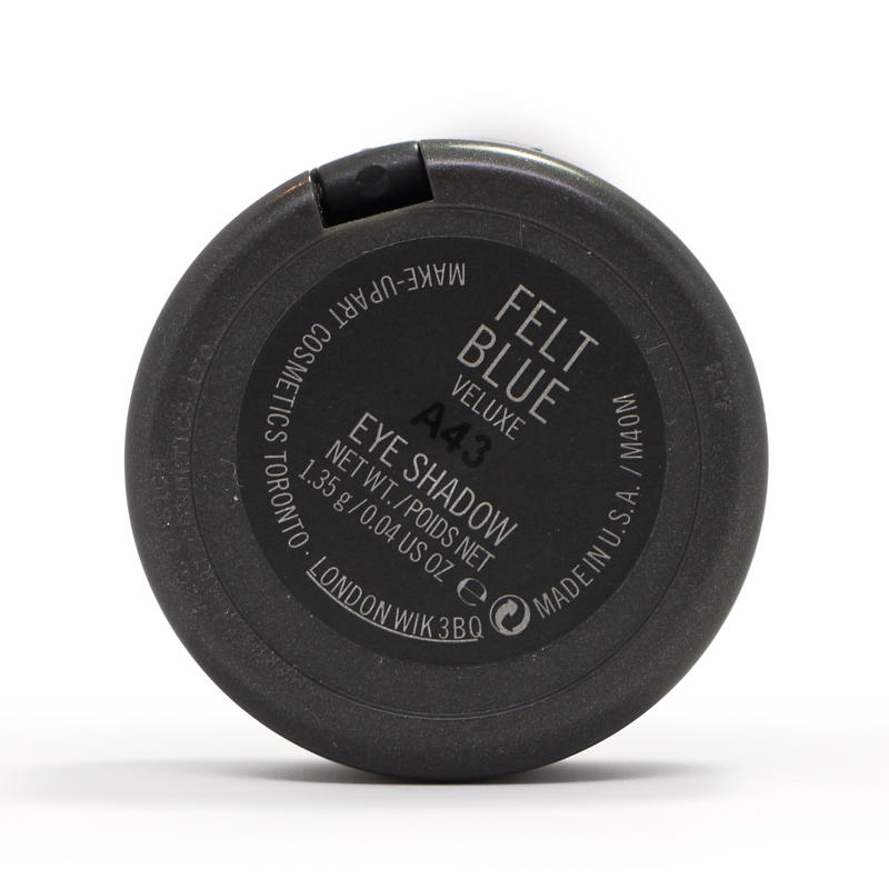 MAC Eyeshadow Felt Blue #3