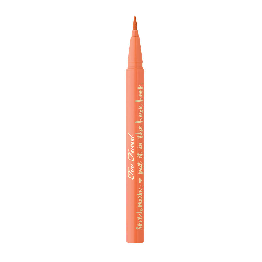 Too Faced Sketch Marker Liquid Art Eyeliner Papaya Peach