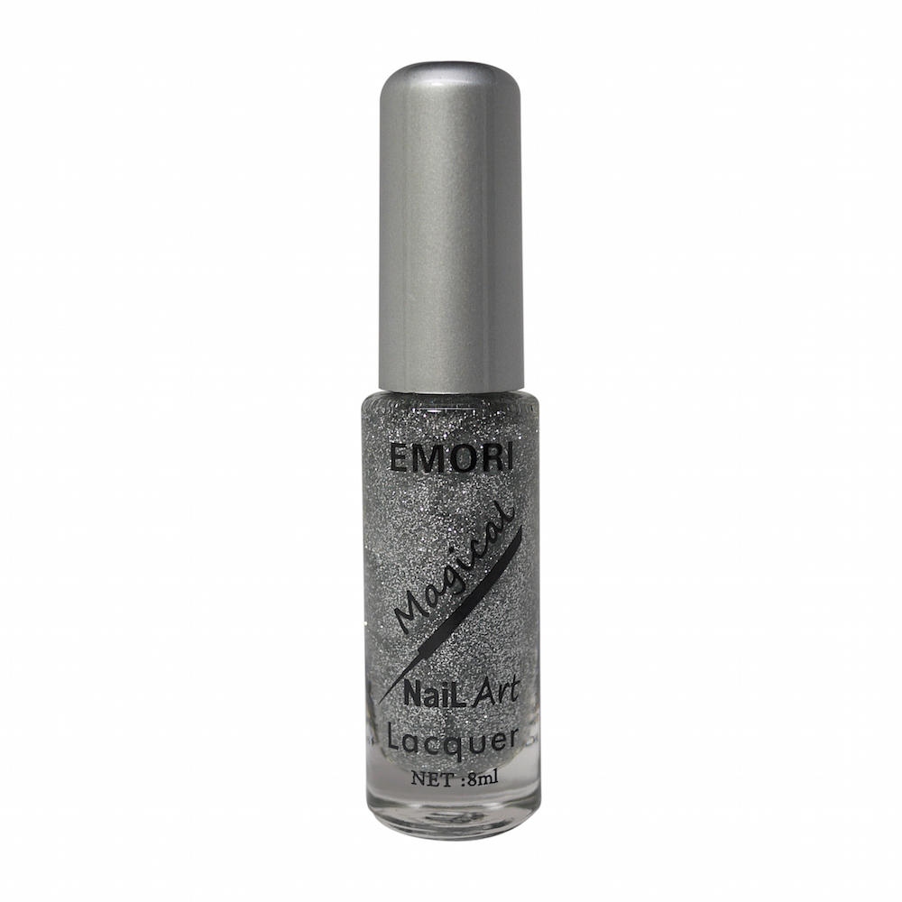 Emori Nail Art Lacquer Silver Lining