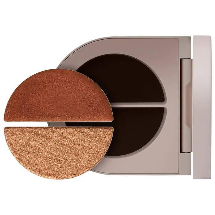 Rose Inc Satin & Shimmer Duet Eyeshadow Satin Copper/Copper Shimmer