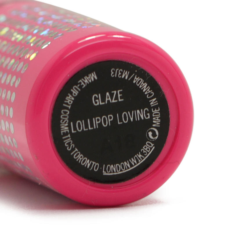 MAC Glaze Lipstick Heatherette Colleciton Lollipop Loving #2