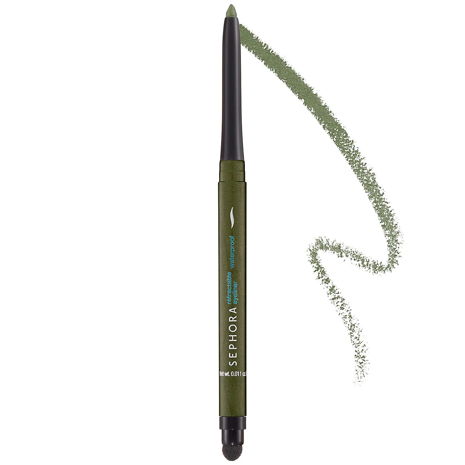 Sephora Retractable Waterproof Eyeliner Olive 06