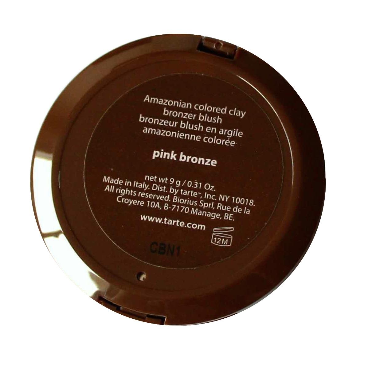 Tarte Amazonian Colored Clay Bronzer Blush Pink Bronze #1