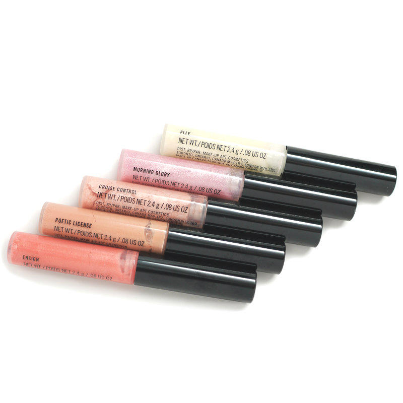 MAC Lipgloss 5 Sexy Shenanigans Lipgloss Set Mischief Makers Collection #3