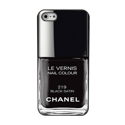 Chanel Le Vernis Nail Colour Black Satin 219