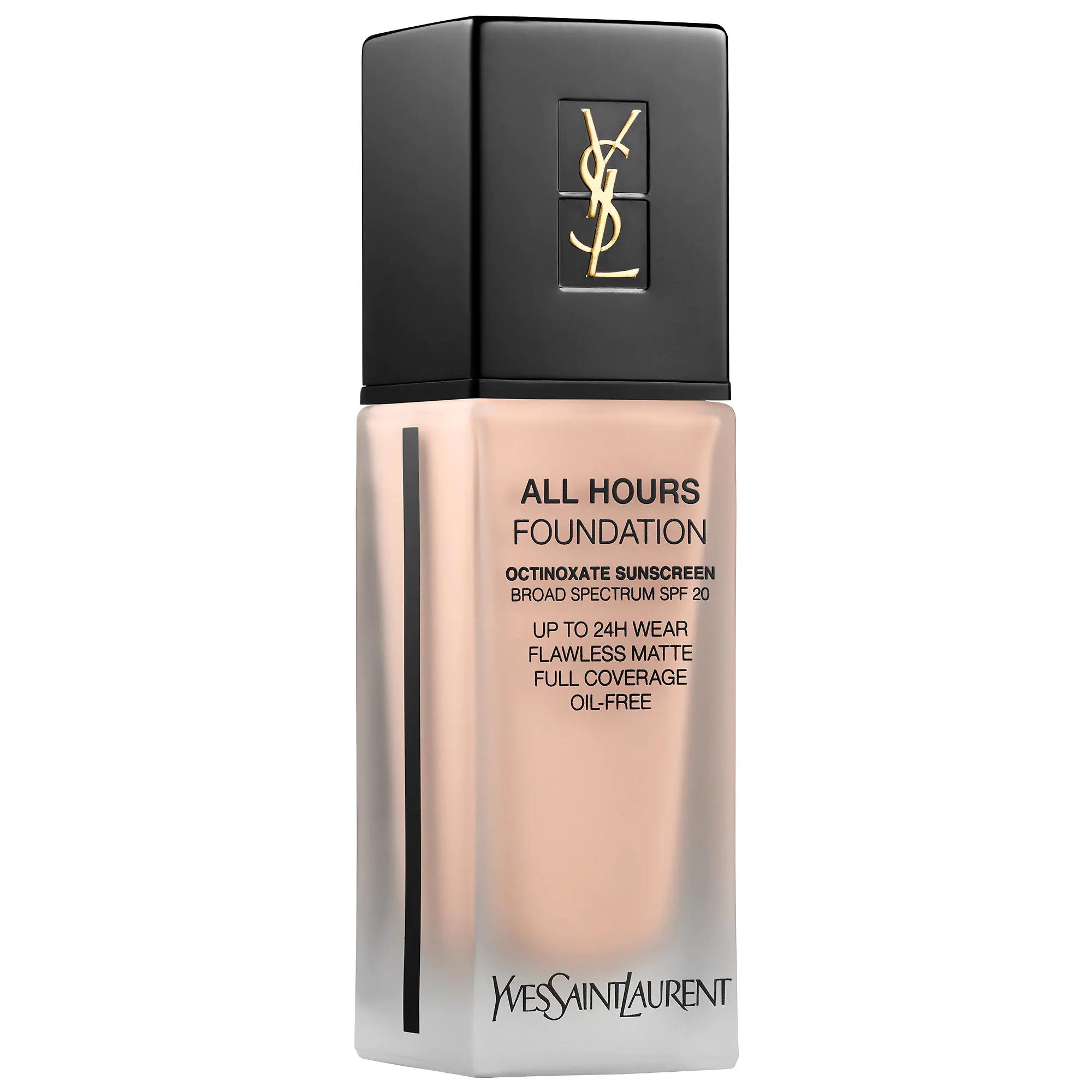 YSL All Hours Full Coverage Matte Foundation Cool Ivory BR20