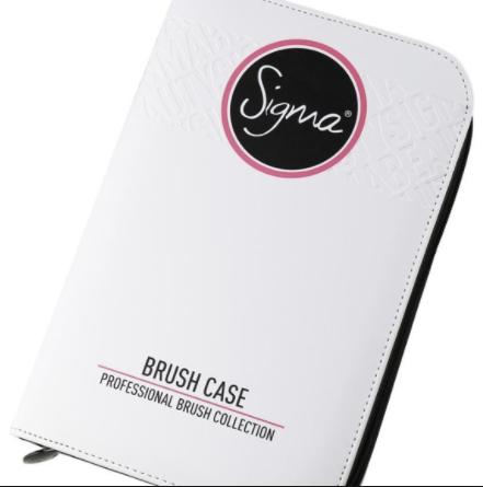 Sigma Beauty 29 Pocket Brush Case White #0