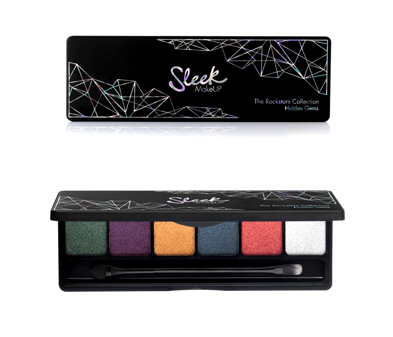 Sleek i-Lust Eyeshadow Palette 24k Gold Collection Hidden Gems 048