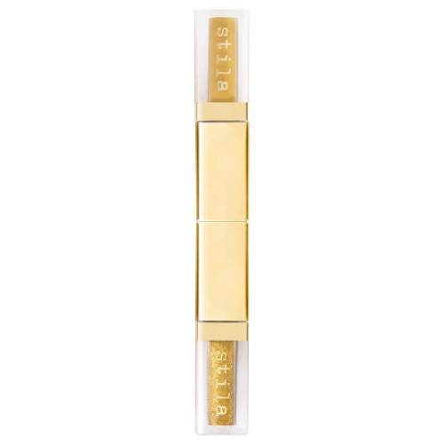 Stila Double Dip Suede Shade and Glitter Glow Liquid Eyeshadow Spicy Mustard