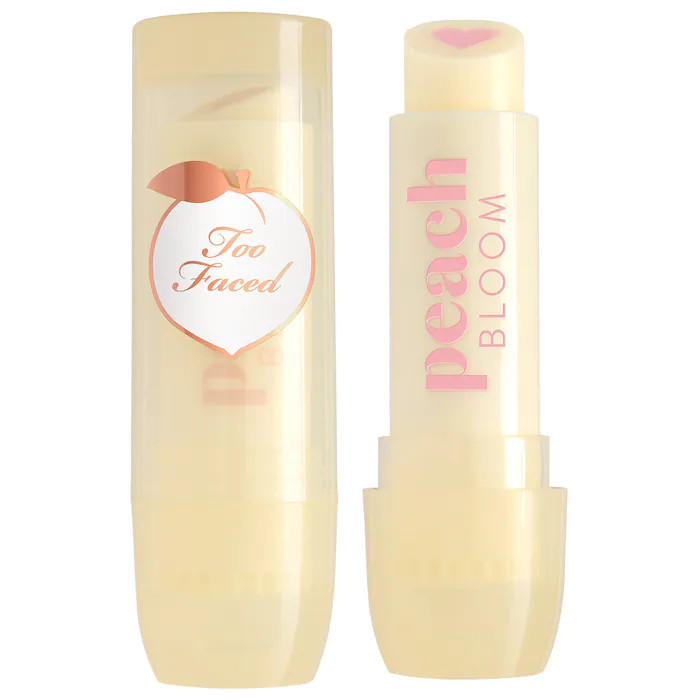 Too Faced Peach Bloom Lip Balm Pink Whisper
