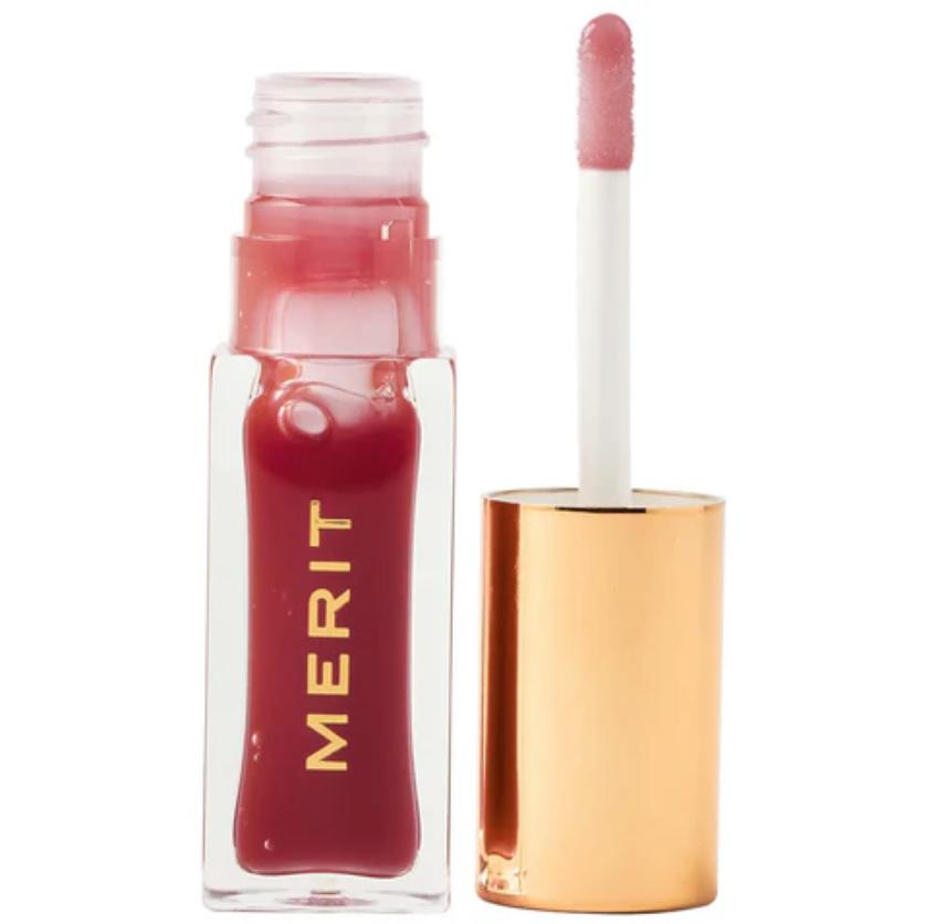 MERIT Shade Slick Tinted Lip Oil Mapleton #0