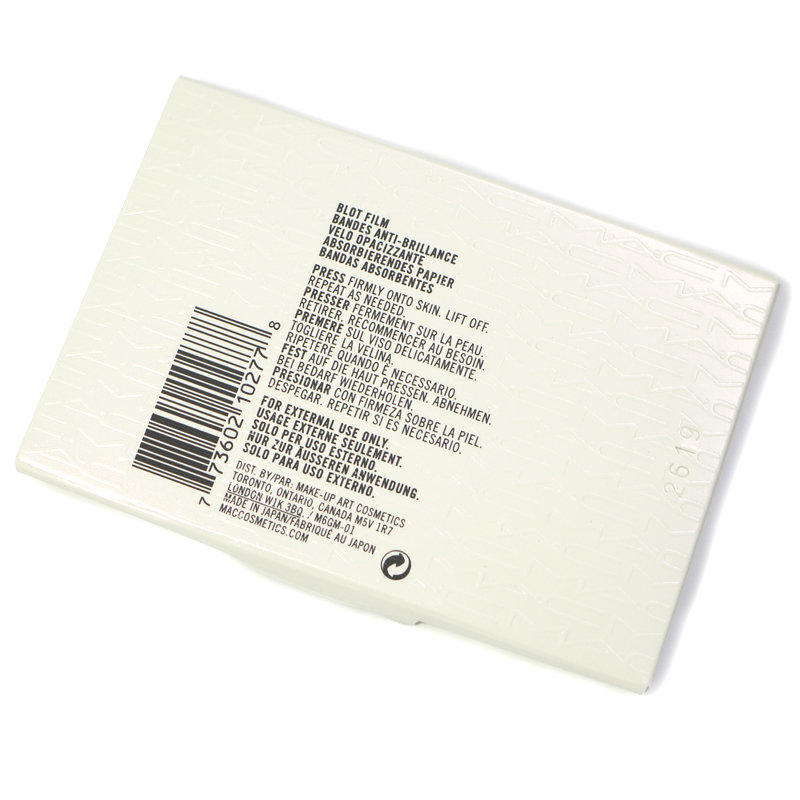 MAC- Skincare- Blot Film #2