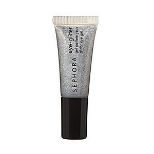 Sephora Eye-Glitter Gel (silver holographic)