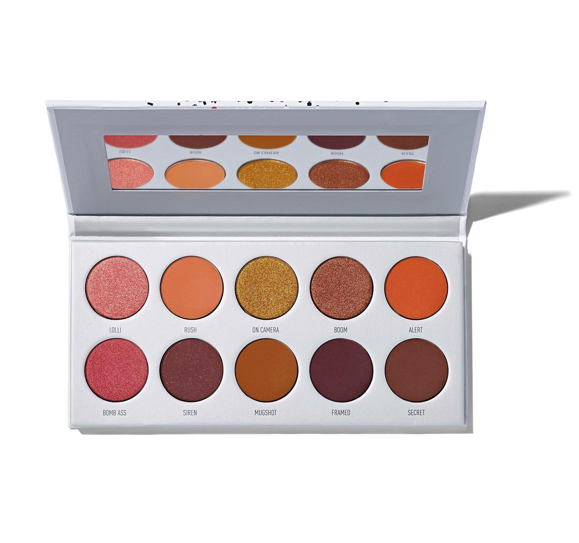 Morphe X Jaclyn Hill Vault Eyeshadow Palette Ring The Alarm