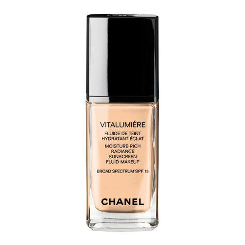 Chanel Vitalumiere SPF15 Moisture-Rich Radiance Fluid Makeup Soft Bisque 35