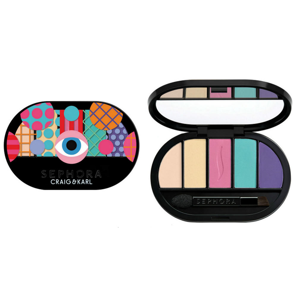 Sephora Colorful 5 Eyeshadow Palette By Craig & Karl