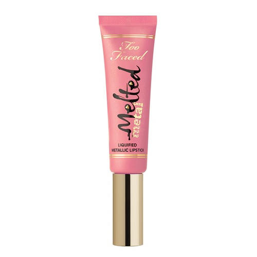 Too Faced Liquified Metal Lipstick Melted Metallic Peony