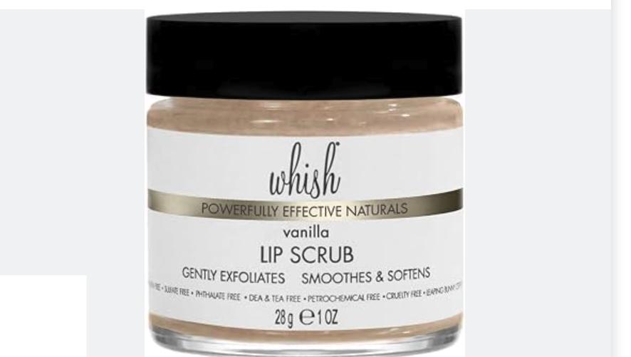 Whish Exfoliating Almond Lip Scrub #0