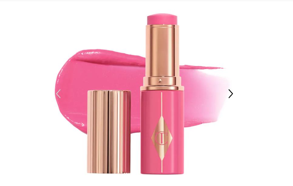 Charlotte Tilbury  Unreal Lip + Cheek Glow Blush Stick Pinky Glow