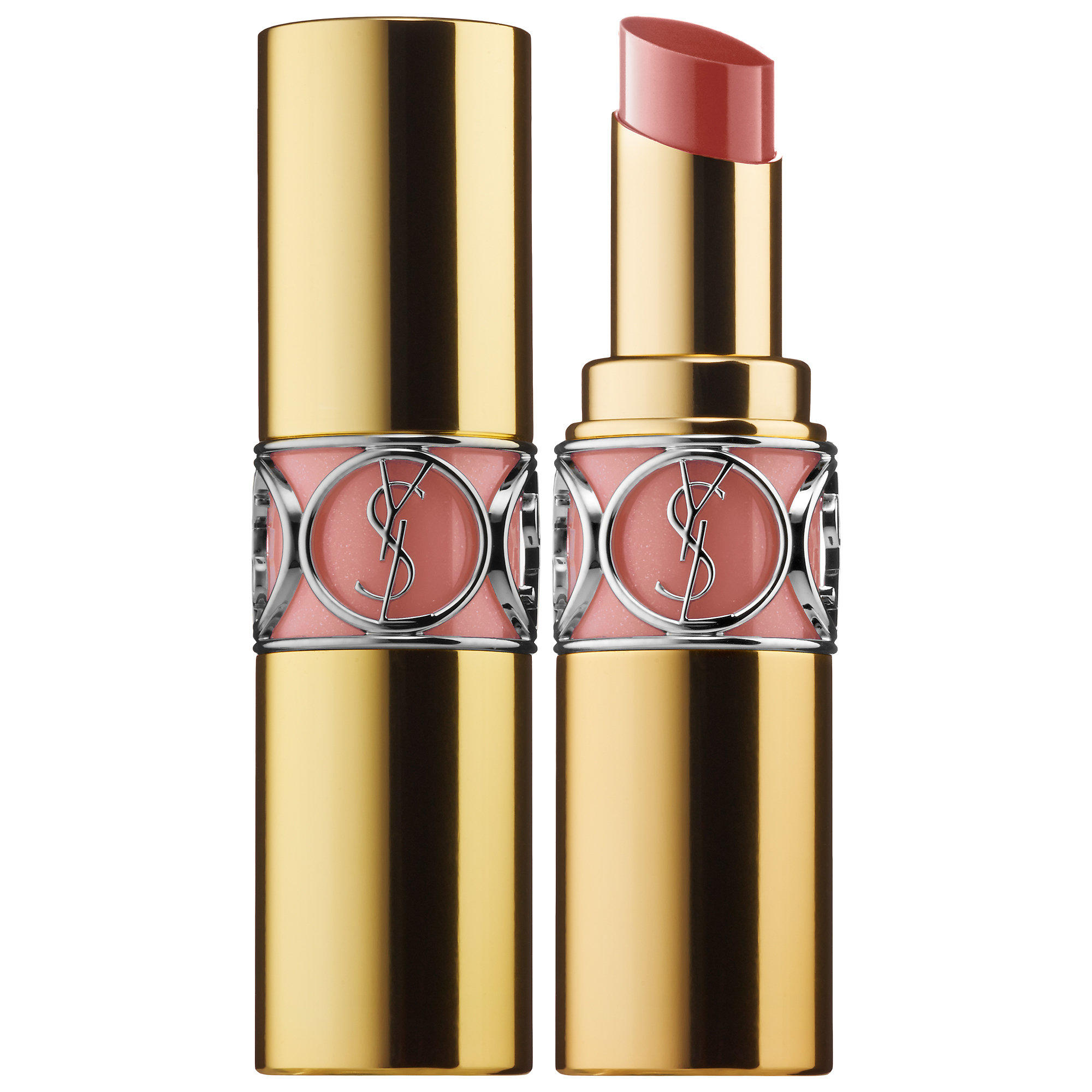 YSL Rouge Volupte Shine Lipstick Nude Lavalliere 44