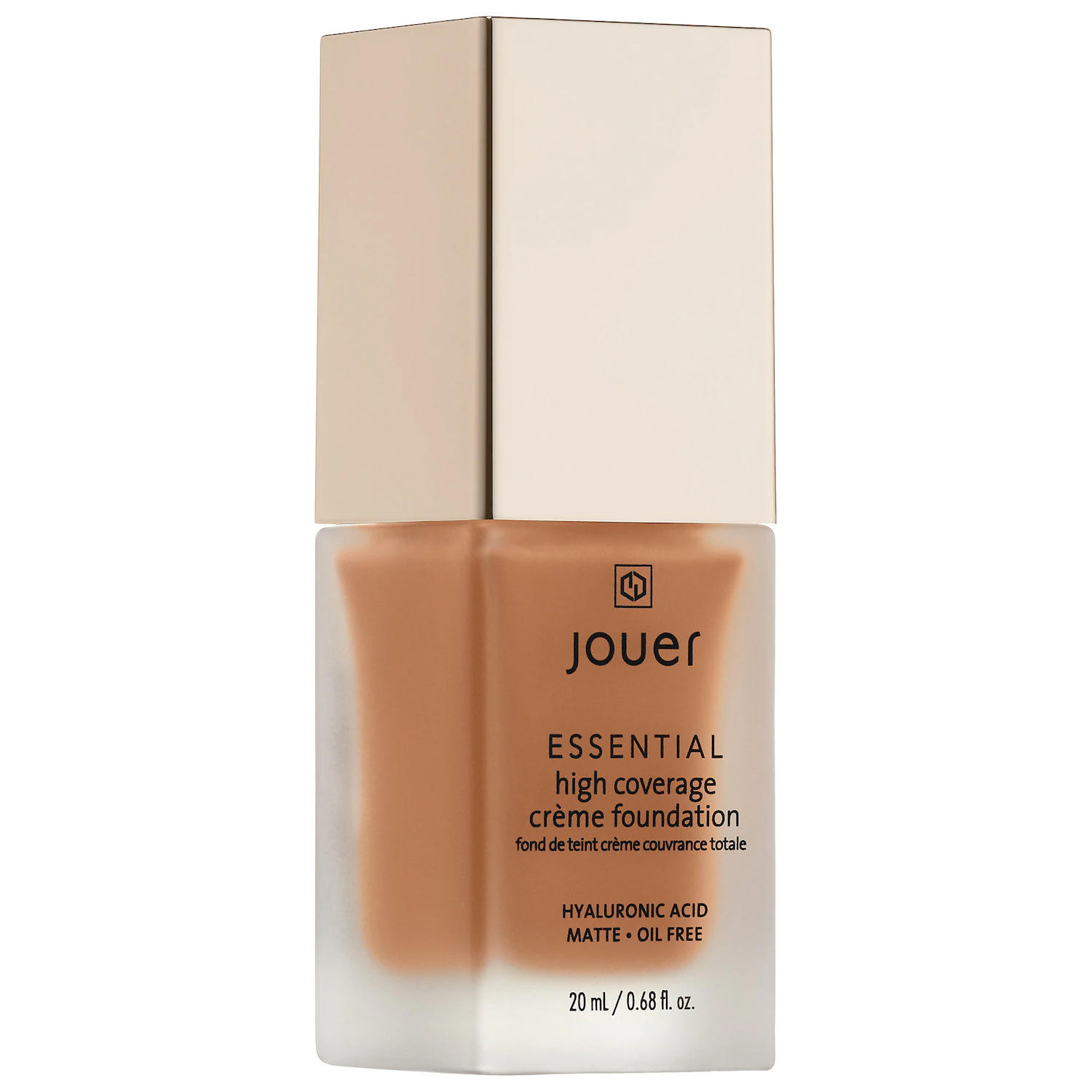 Jouer Cosmetics Essential High Coverage Creme Foundation Cafe Mini