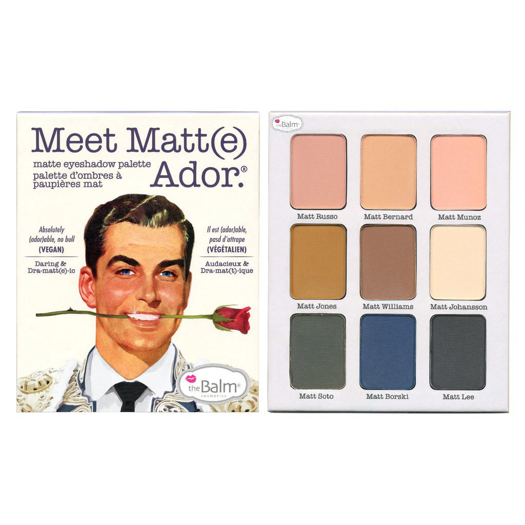 The Balm Eyeshadow Palette Meet Matt(e) Ador