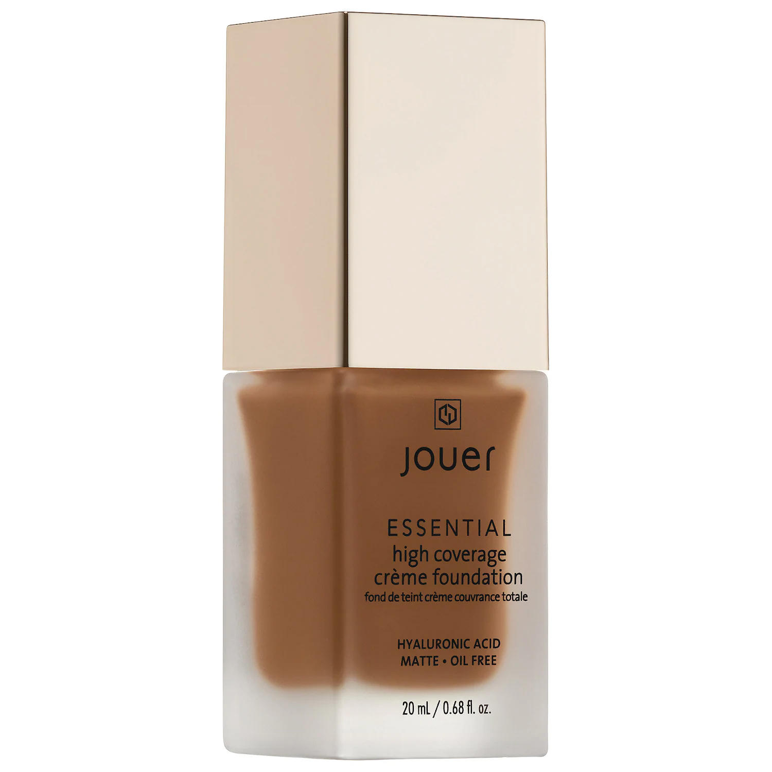 Jouer Essential High Coverage Creme Foundation Pecan Mini