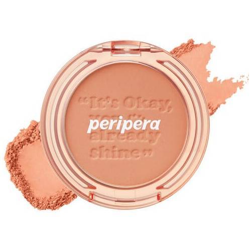 Peripera Pure Blushed Sunshine Cheek Hazel Orange 04