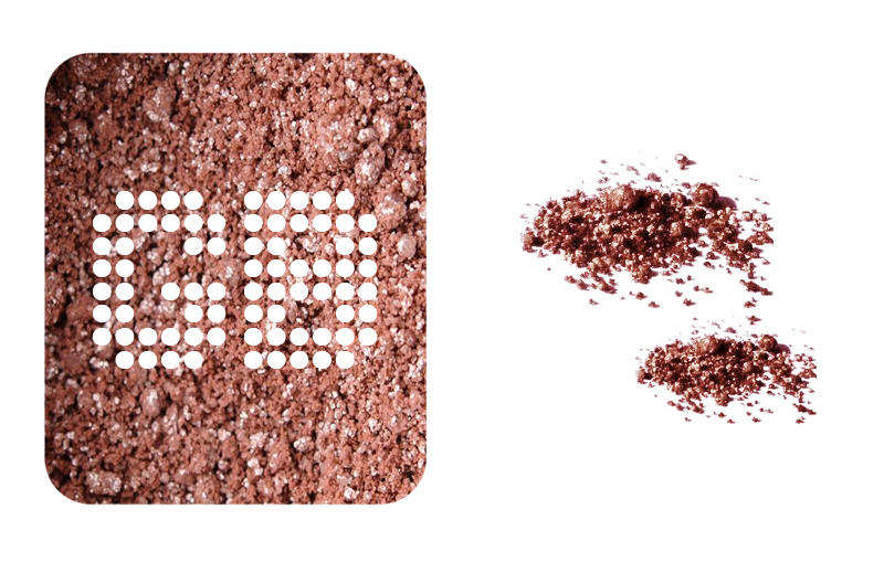 MAC Crushed Metallic Pigment Set Strawberry Patch #10