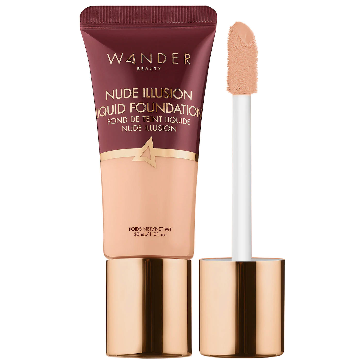 Wander Beauty Nude Illusion Liquid Foundation Light