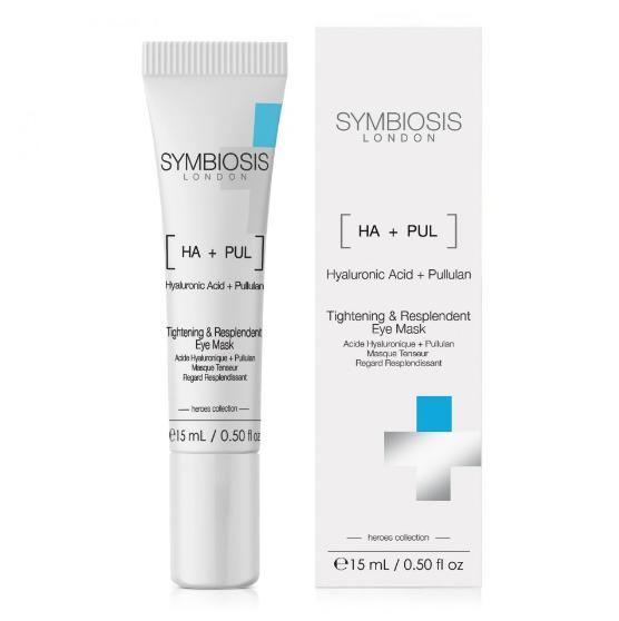 Symbiosis London HA2 + PUL Tightening & Resplendent Eye Mask Travel 15ml