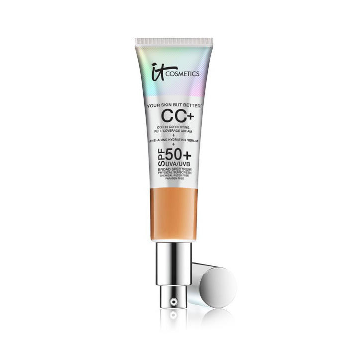 IT Cosmetics CC+ Color Correcting Full Coverage Cream SPF 50 Tan Jumbo 75ml