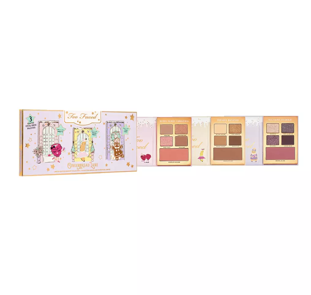 Too Faced Gingerbread Lane Limited Edition Makeup Collection | Glambot ...