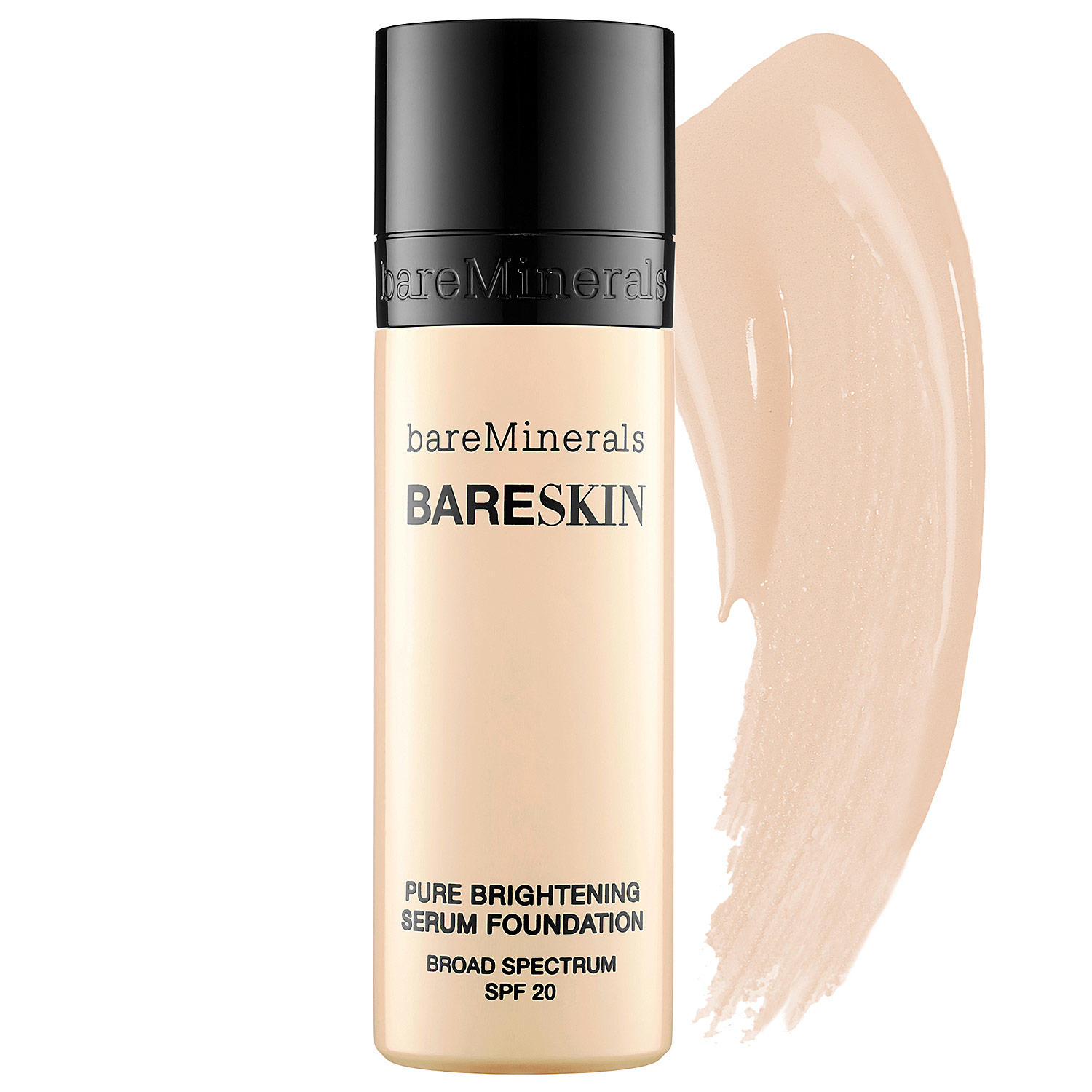bareMinerals bareSkin Brightening Foundation Bare Shell 02
