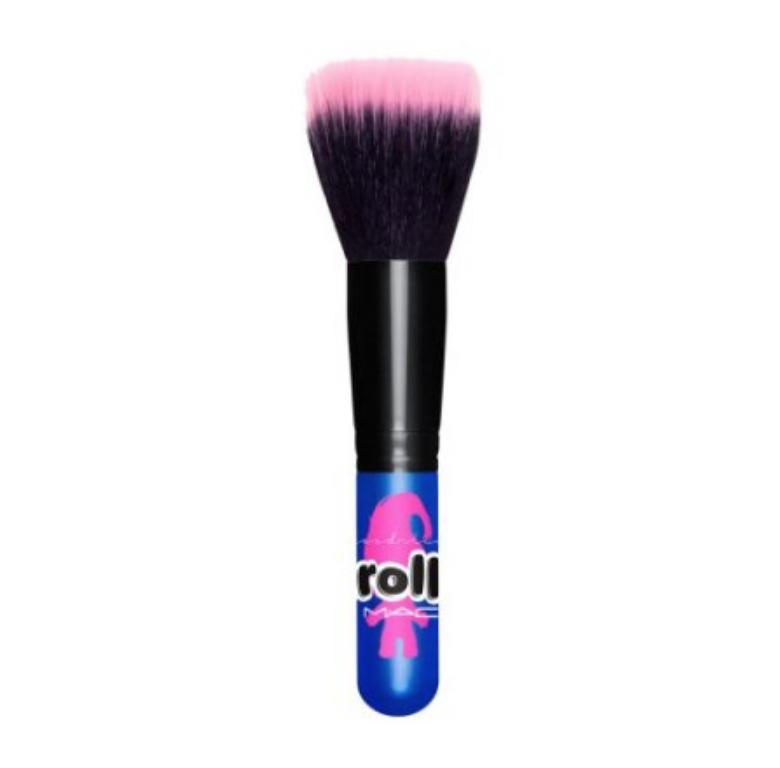 MAC Duo‑Fiber Face Brush, 187 SH Trolls Collection