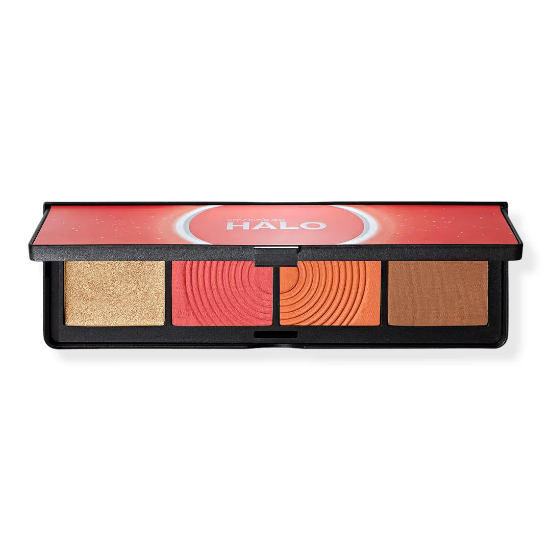 Smashbox Halo Sculpt + Glow Face Palette Coral Saturation