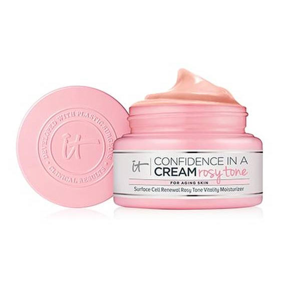 IT Cosmetics Confidence In A Cream Rosy Tone Moisturizer