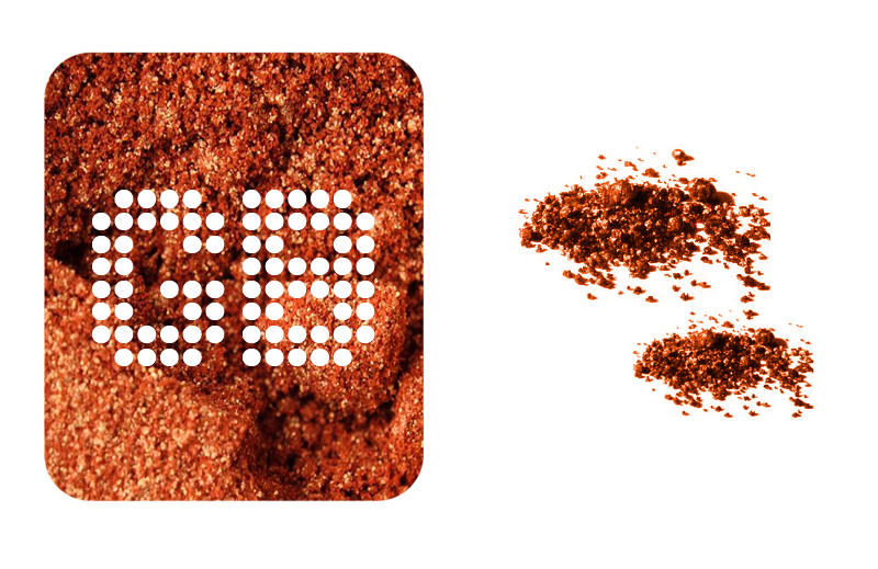 MAC Crushed Metallic Pigment Set Aloha #10