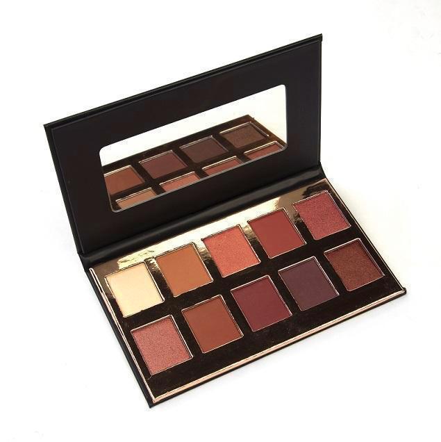 Crown 10 Colour Warm Eyeshadow Palette