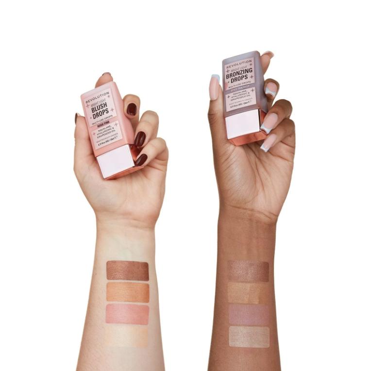 Makeup Revolution Bright Light Bronzing Drops Scorched Light/Med #1