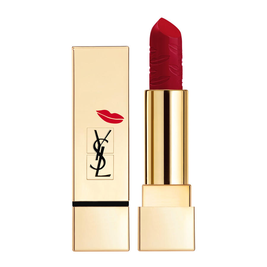 YSL Rouge Pur Couture Lipstick Kiss & Love Collection Black Red 71