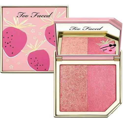 Too Faced Fruit Cocktail Blush Duo Strobeberry Mini